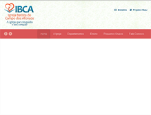 Tablet Screenshot of ibca.com.br